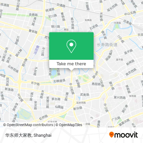 华东师大家教 map