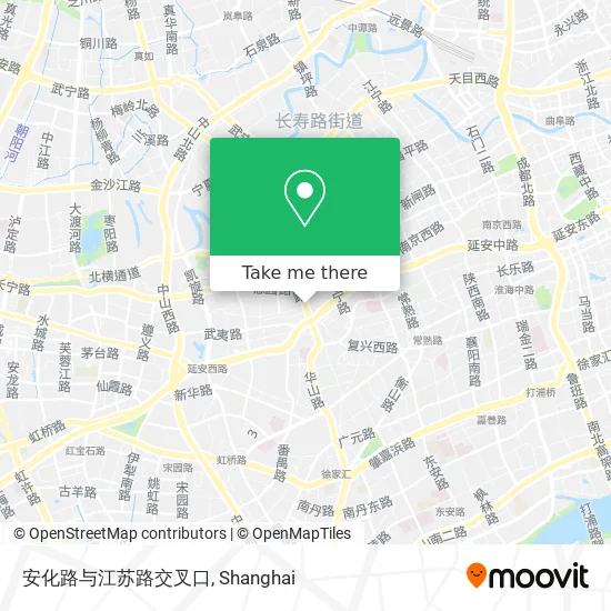 安化路与江苏路交叉口 map