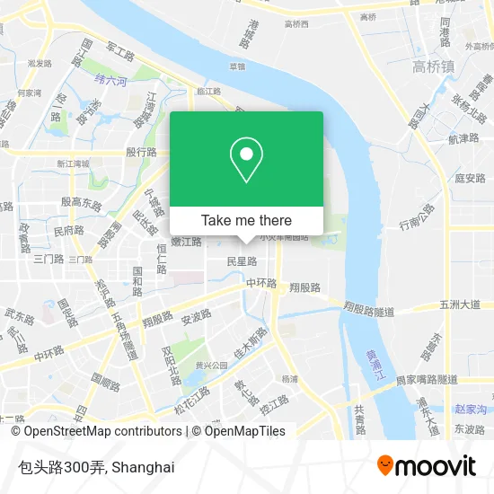 包头路300弄 map