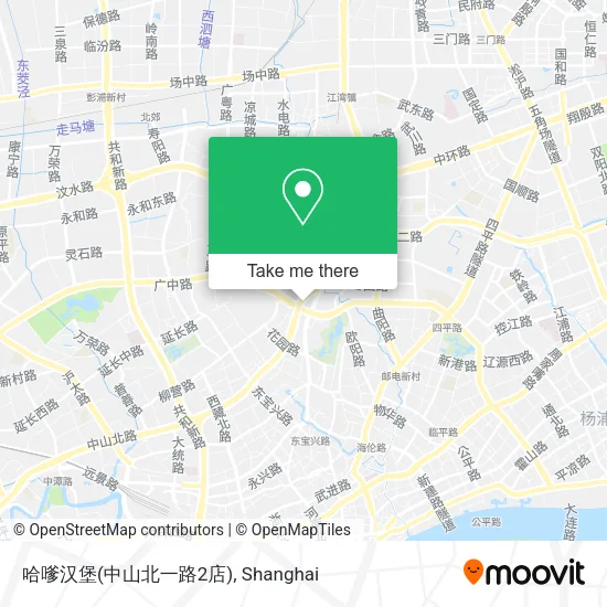 哈嗲汉堡(中山北一路2店) map