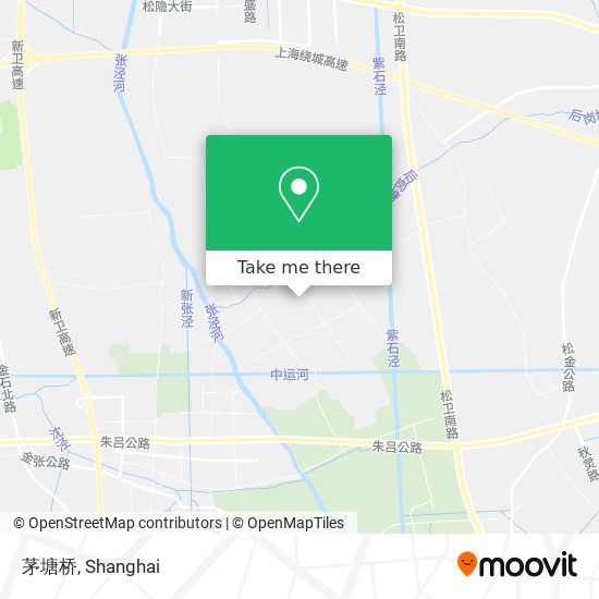 茅塘桥 map