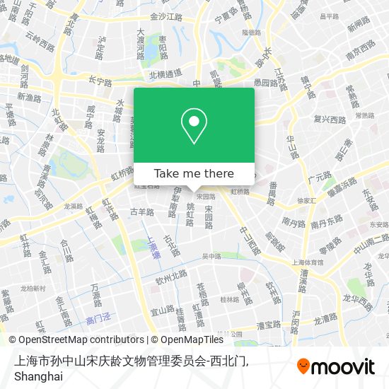上海市孙中山宋庆龄文物管理委员会-西北门 map