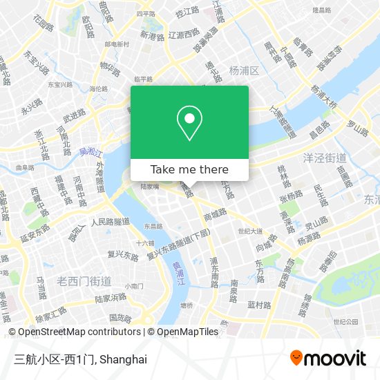 三航小区-西1门 map
