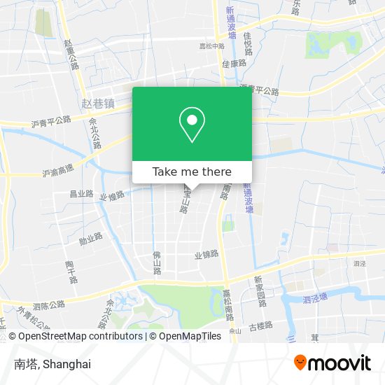 南塔 map