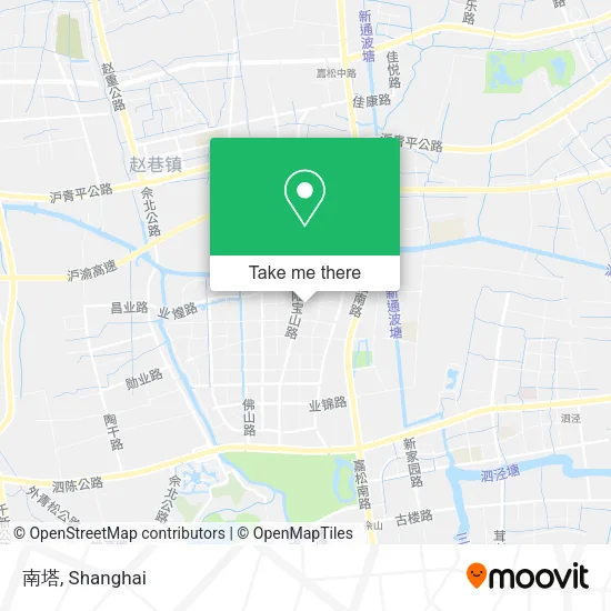 南塔 map