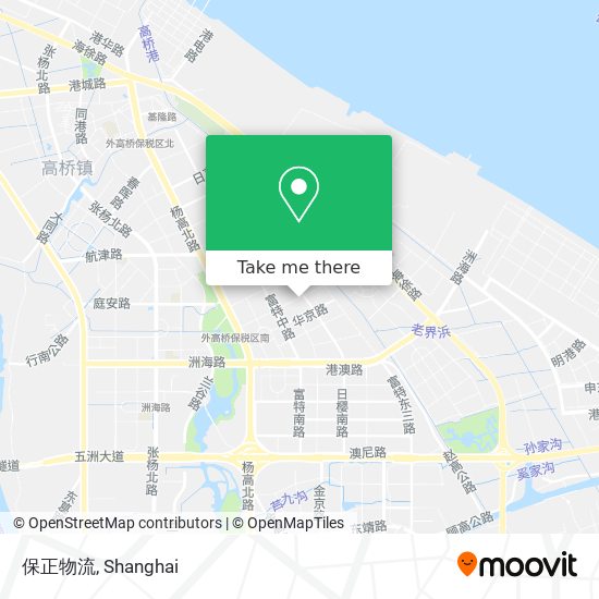 保正物流 map