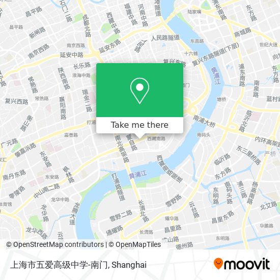 上海市五爱高级中学-南门 map