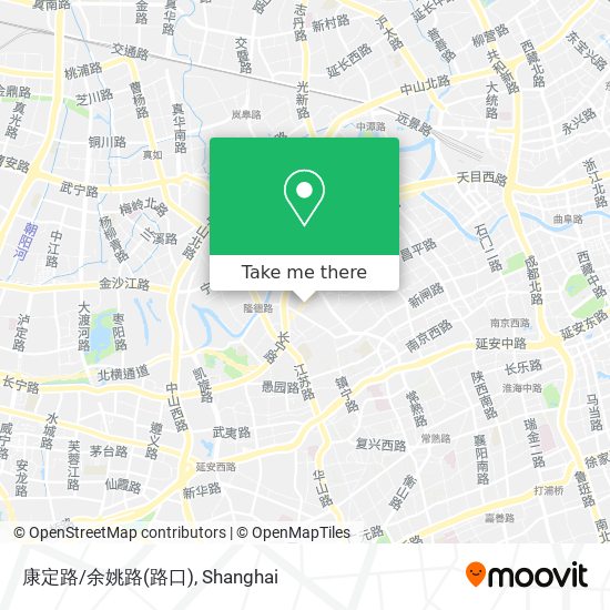 康定路/余姚路(路口) map