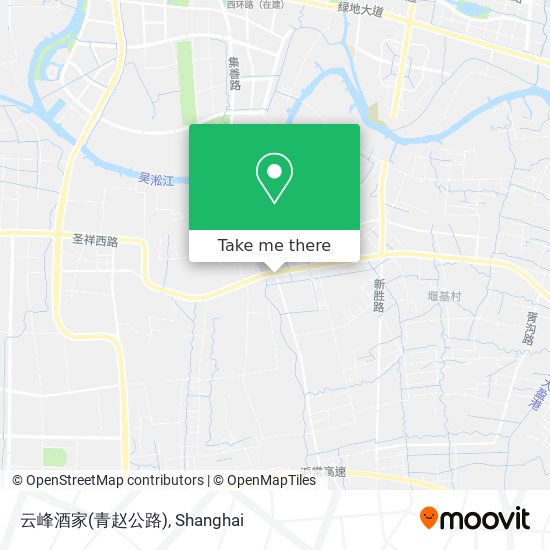 云峰酒家(青赵公路) map