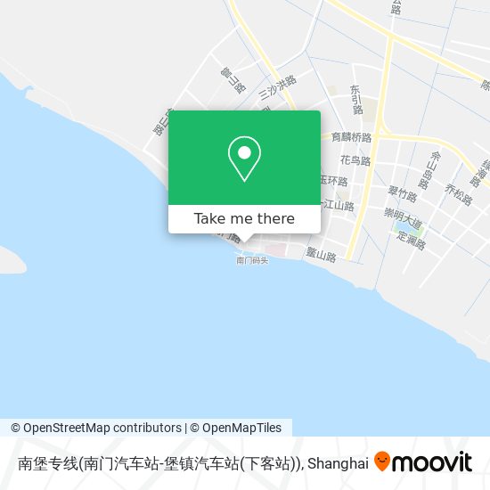 南堡专线(南门汽车站-堡镇汽车站(下客站)) map