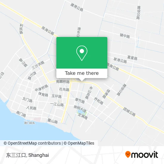 东三江口 map