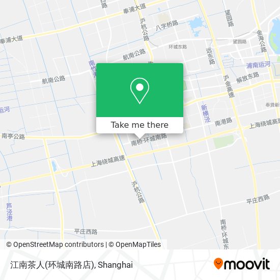 江南茶人(环城南路店) map