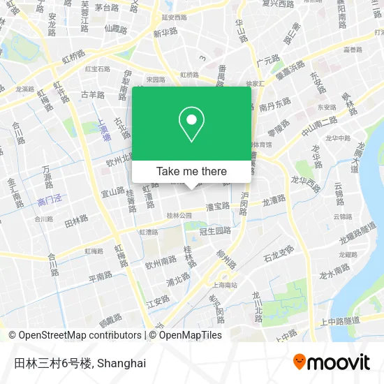 田林三村6号楼 map