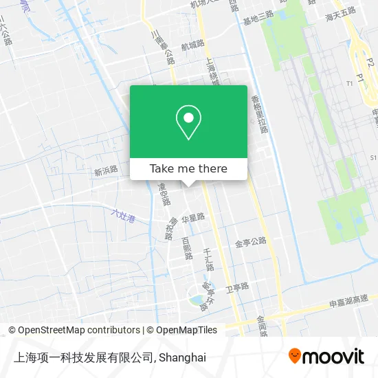 上海项一科技发展有限公司 map