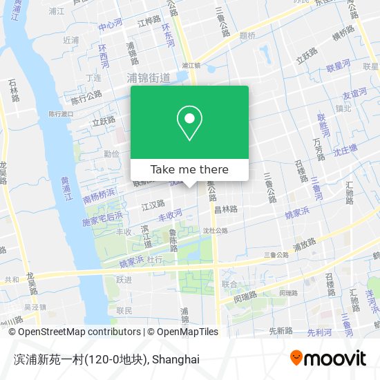 滨浦新苑一村(120-0地块) map