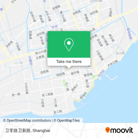 卫零路卫新路 map