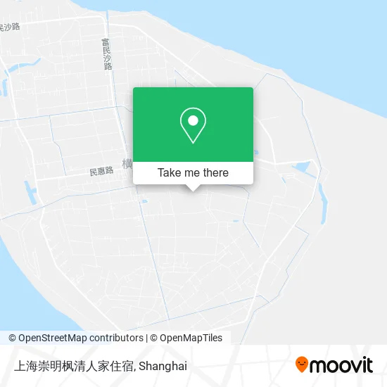 上海崇明枫清人家住宿 map