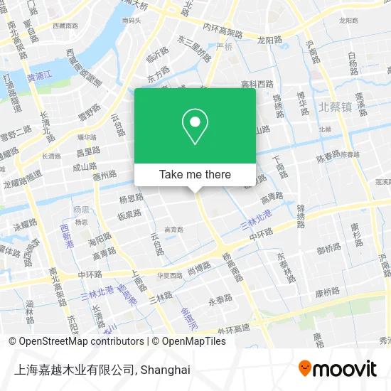 上海嘉越木业有限公司 map