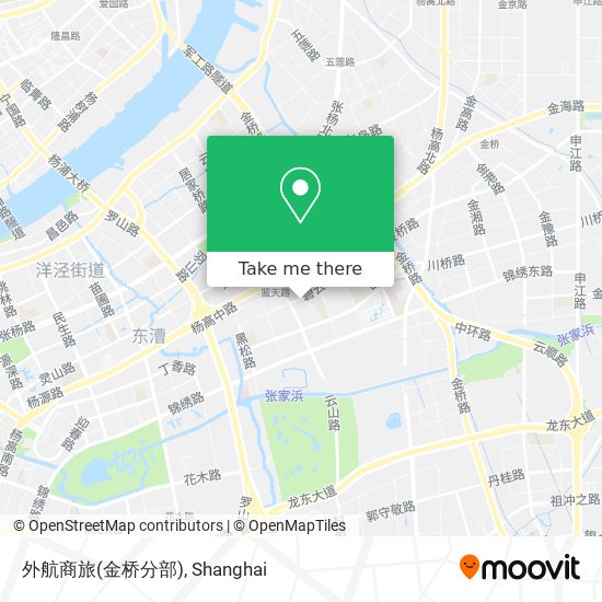 外航商旅(金桥分部) map