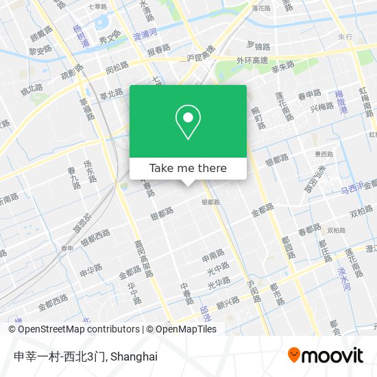 申莘一村-西北3门 map