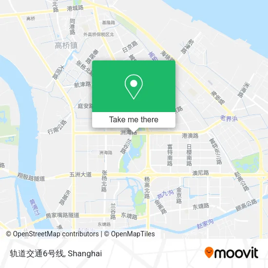 轨道交通6号线 map