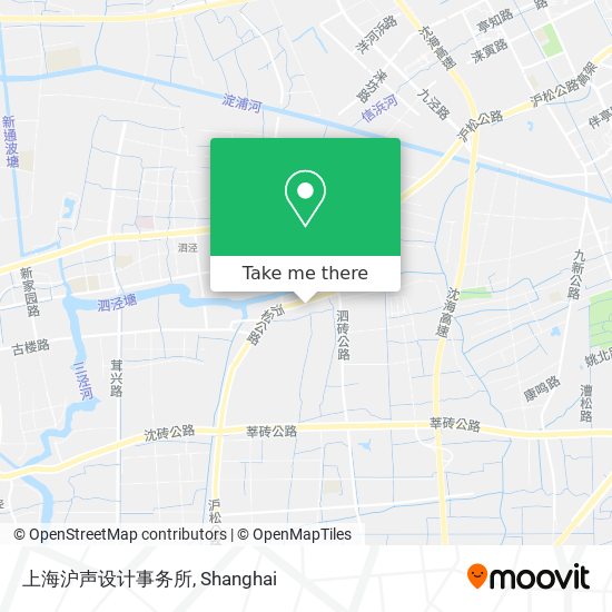 上海沪声设计事务所 map