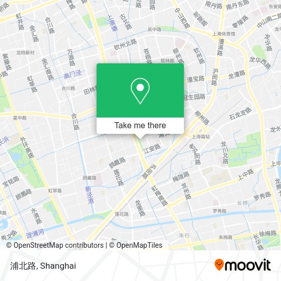 浦北路 map