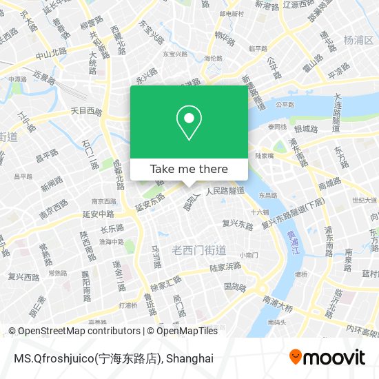 MS.Qfroshjuico(宁海东路店) map