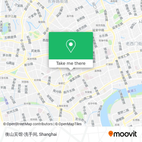 衡山宾馆-洗手间 map
