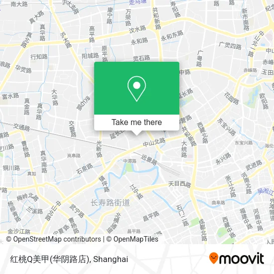 红桃Q美甲(华阴路店) map