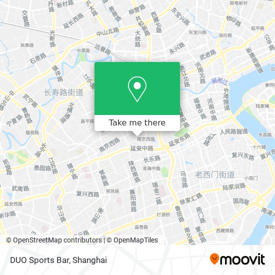 DUO Sports Bar map