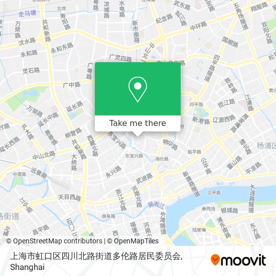 上海市虹口区四川北路街道多伦路居民委员会 map