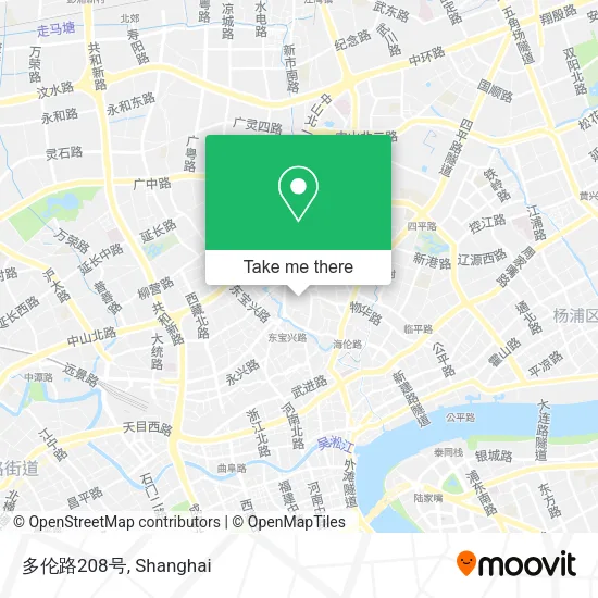 多伦路208号 map