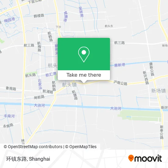 环镇东路 map
