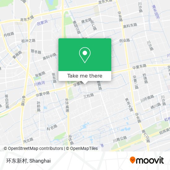 环东新村 map