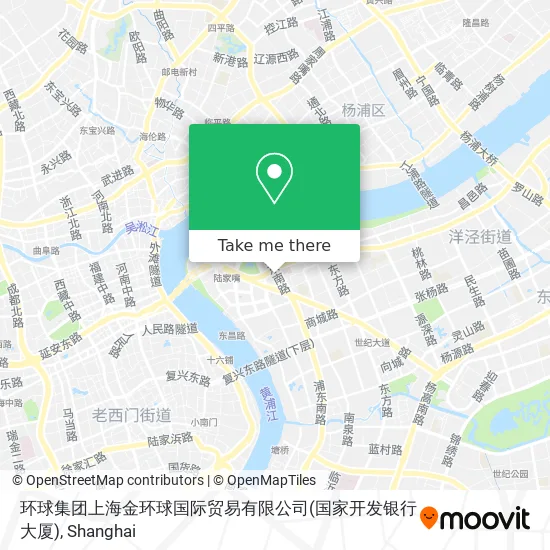 环球集团上海金环球国际贸易有限公司(国家开发银行大厦) map