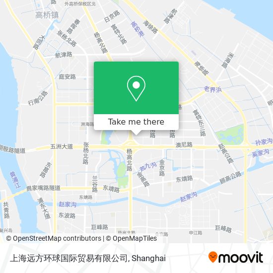 上海远方环球国际贸易有限公司 map