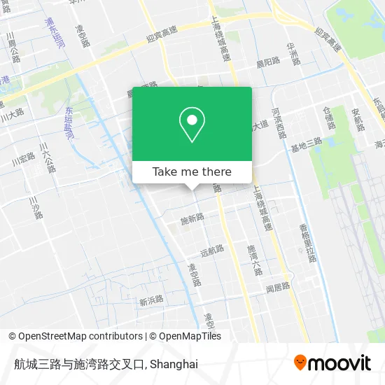 航城三路与施湾路交叉口 map