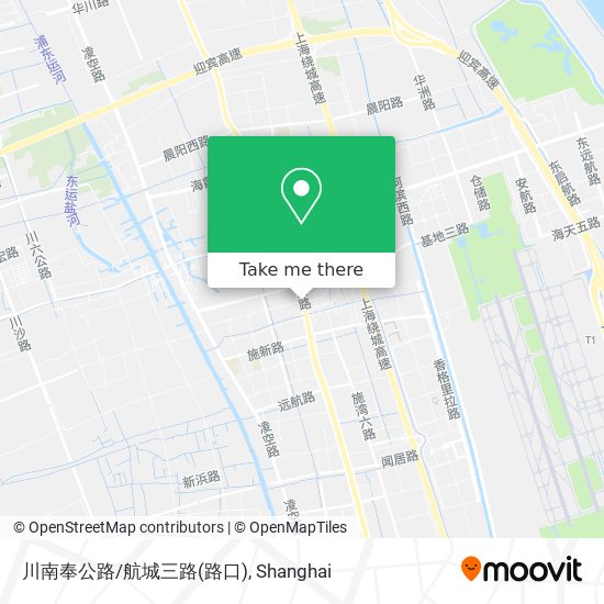 川南奉公路/航城三路(路口) map