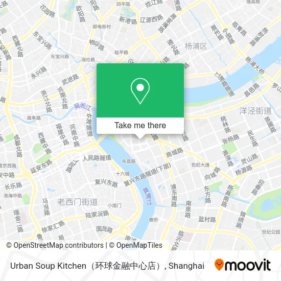 Urban Soup Kitchen（环球金融中心店） map