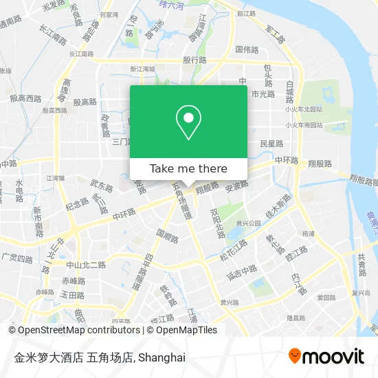 金米箩大酒店 五角场店 map