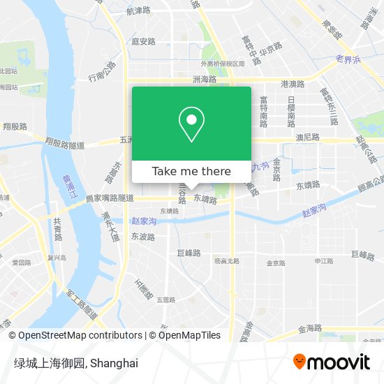 绿城上海御园 map