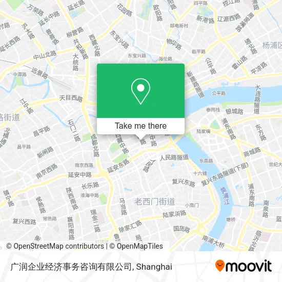 广润企业经济事务咨询有限公司 map