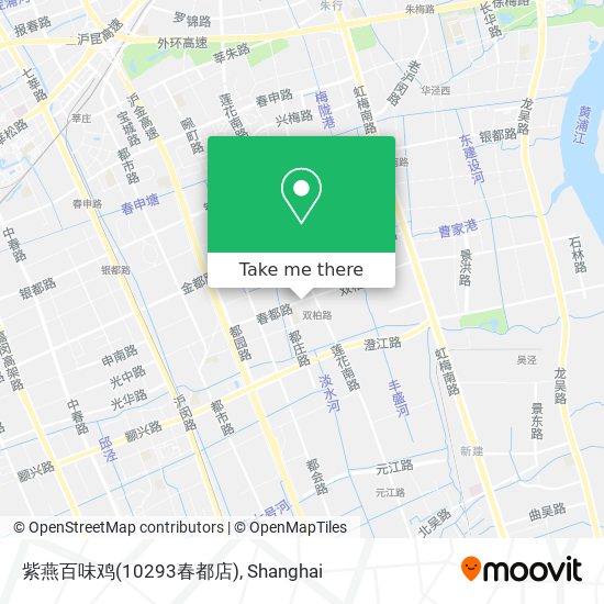 紫燕百味鸡(10293春都店) map