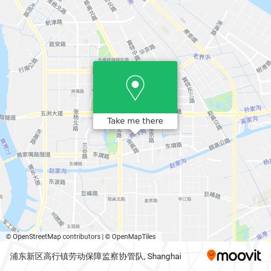 浦东新区高行镇劳动保障监察协管队 map
