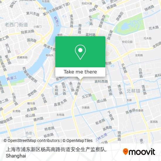 上海市浦东新区杨高南路街道安全生产监察队 map