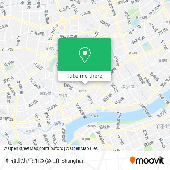 虹镇北街/飞虹路(路口) map