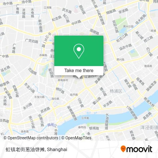 虹镇老街葱油饼摊 map