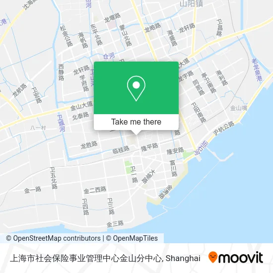 上海市社会保险事业管理中心金山分中心 map