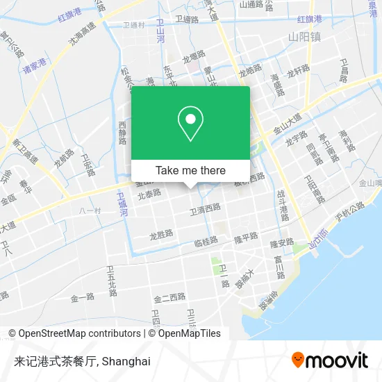 来记港式茶餐厅 map